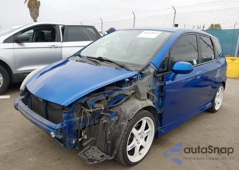 2008 Honda Fit Sport from USA, damaged, VIN JHMGD38668S045956